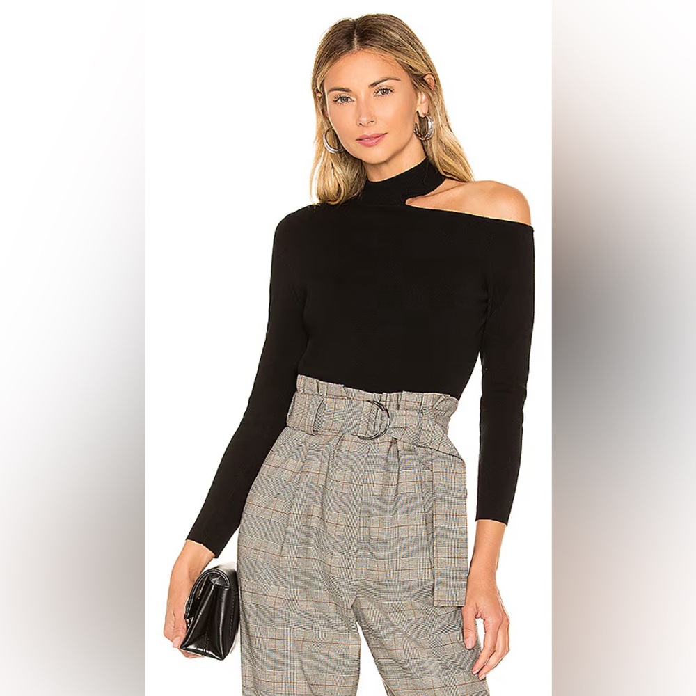 A.L.C. Black Turtleneck Sweater